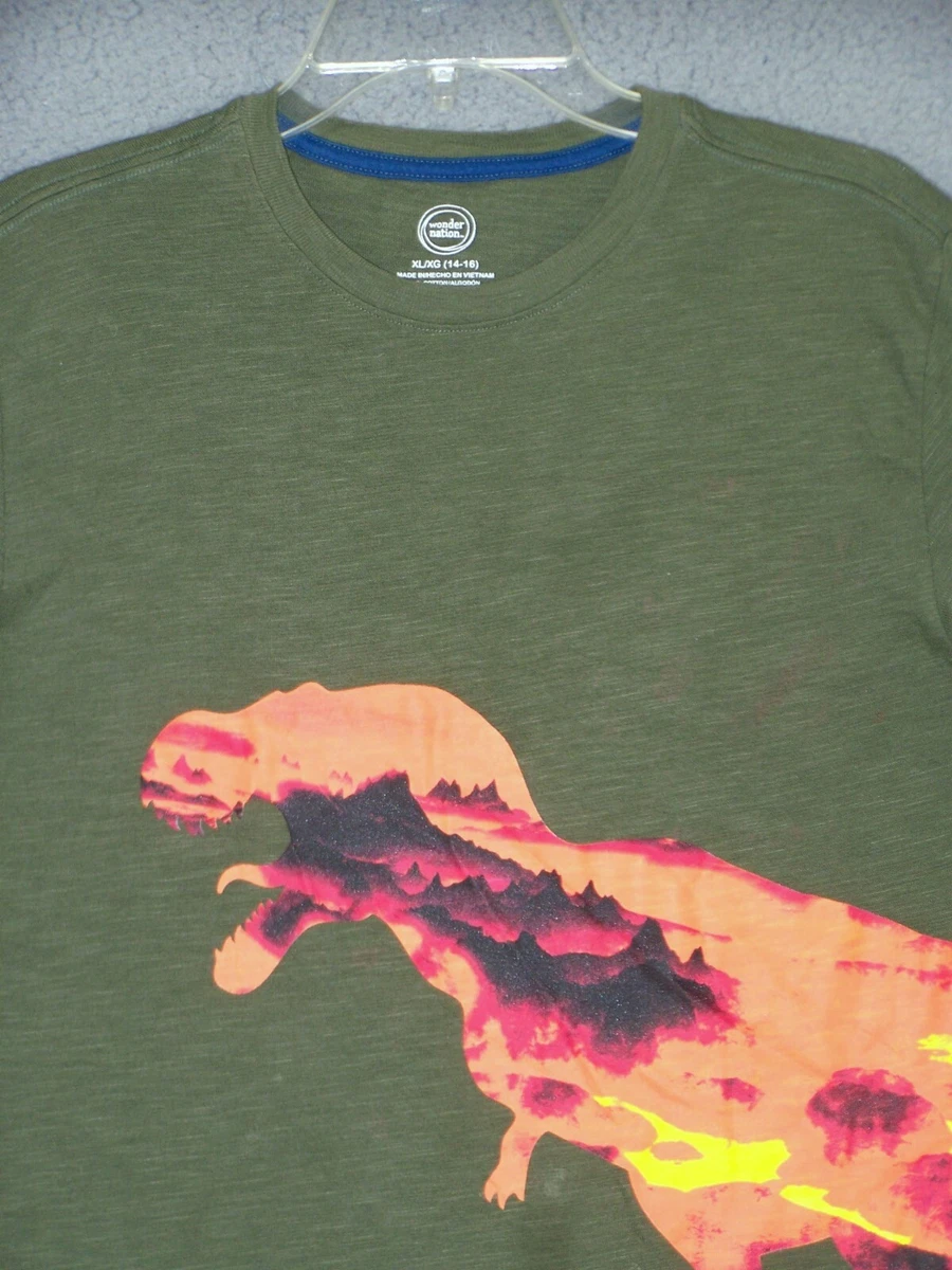 Dinosaur Neon Green Shirt Dinosaur neon green shirt