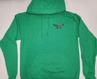20405 Mens Majestic PHILADELPHIA EAGLES Pullover Hooded Hoodie SWEATSHIRT KELLY