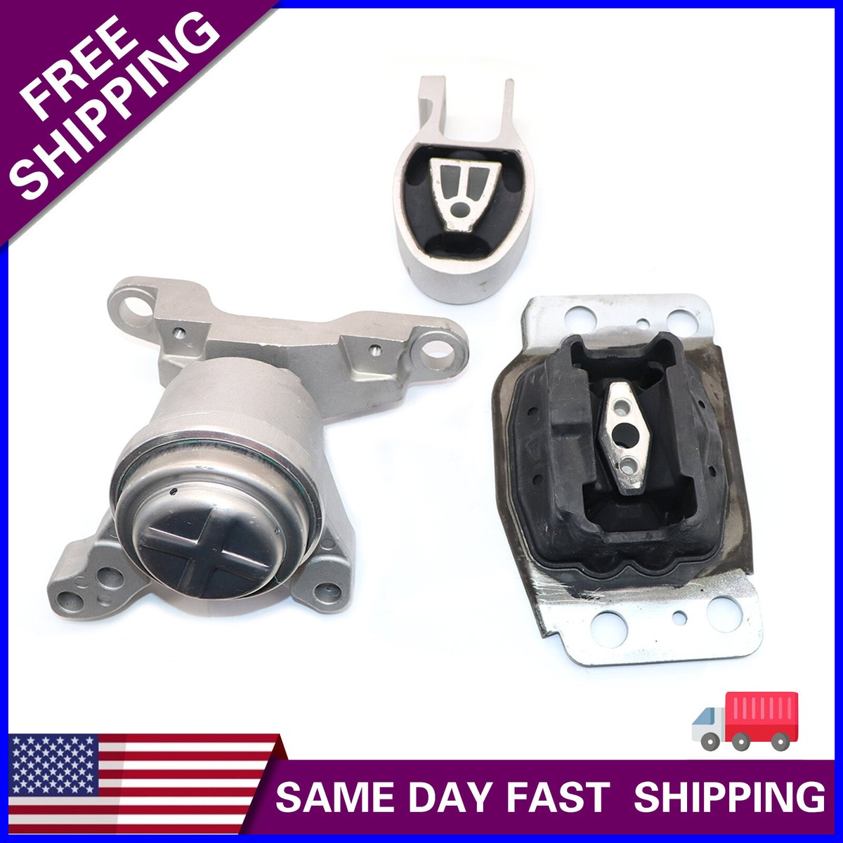 Engine Motor & Trans. Mount For Ford Fusion 2014-2020 1.5L 2013-14  