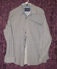 Robert Graham Modern Americana Shirt Mens XL Tailored Fit Long Sleeve
