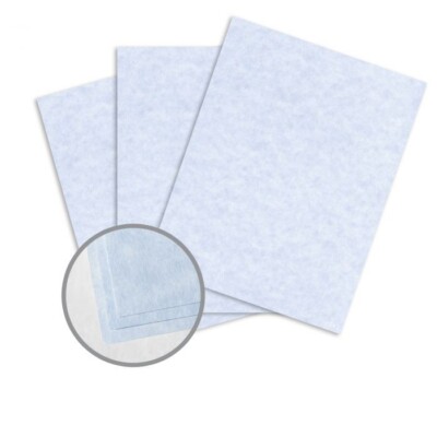 Astroparche Blue Cardstock Paper, 8.5'' x 11'', 65 lb Vellum 250 Sheets.