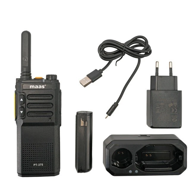 MAAS PT-375 Funkgerät / PMR-446 Profi Handfunkgerät - Bild 4 von 4