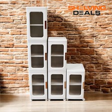 Storage cabinet cupboard unit befroom bathroom makeup display trainer shoe