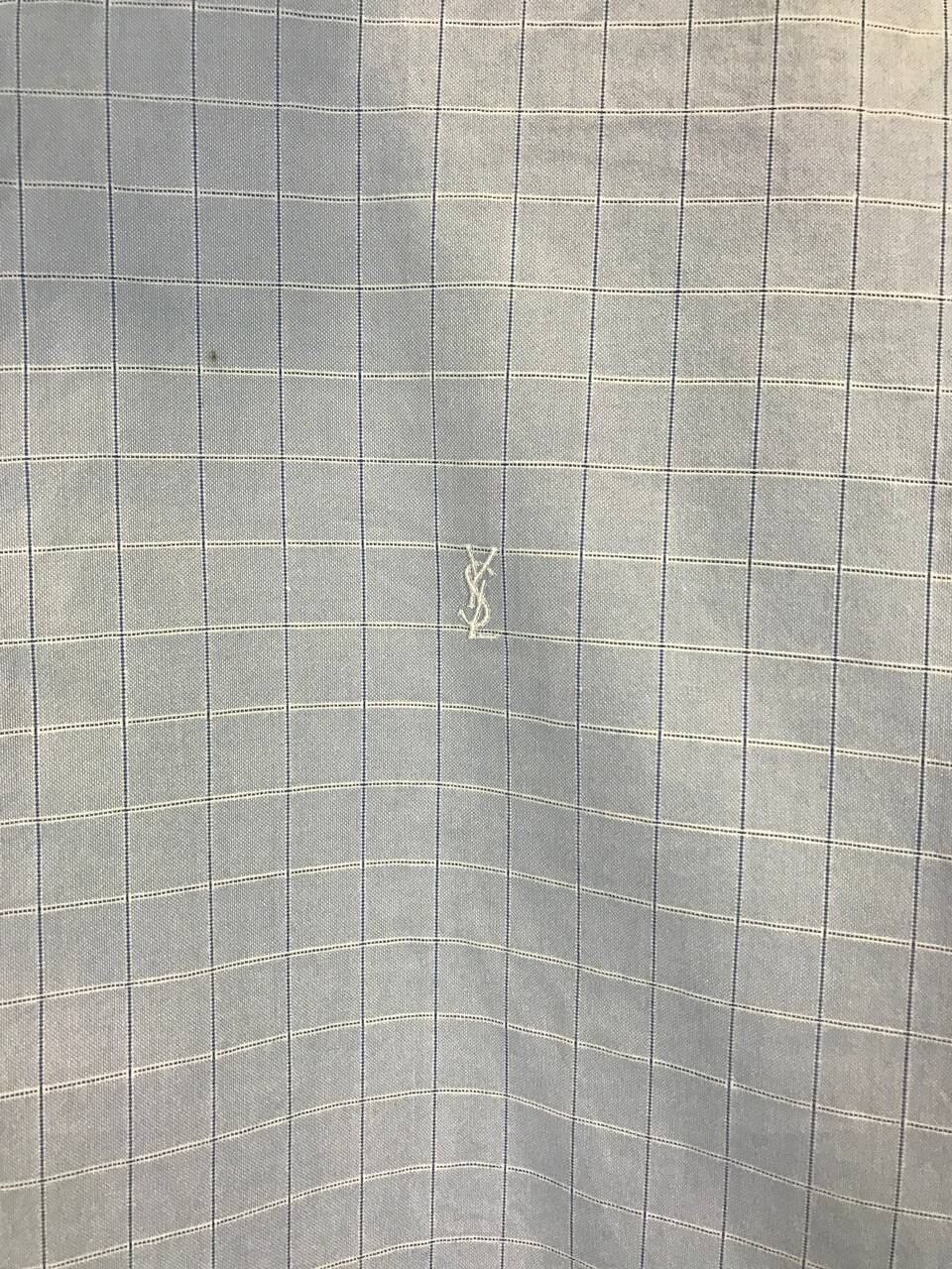 YSL Yves Saint Laurent camicia logo di lusso designer