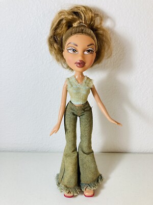 MGA - Bratz 2002 Funk N Glow Yasmin Doll Wave 1 w Outfit, Shoes *HAIRCUT*