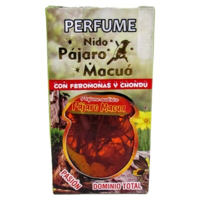 Nido Pajaro Macua Perfume con Feromonas + Chondu / Handmade Perfume Macaw Nest 