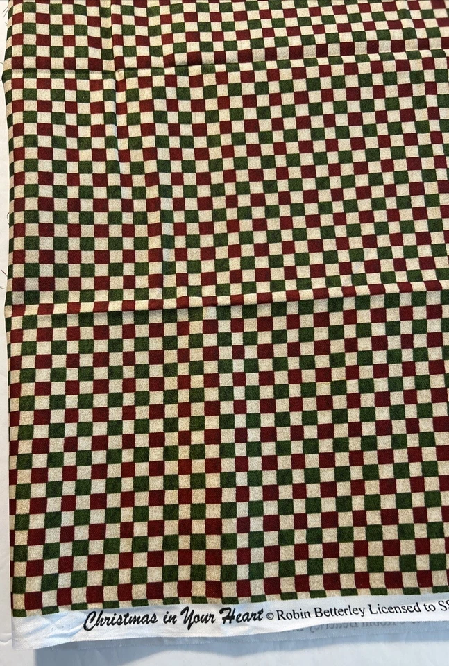 2 Yards Cotton "Christmas in Your Heart" by Robin Betterley South Sea Imports - Image 4 of 4