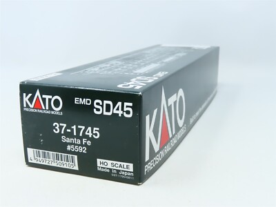 HO Scale KATO 37-1745 ATSF Santa Fe EMD SD45 Diesel #5592 HO Scale KATO 37-1745 ATSF Santa Fe EMD SD45 Diesel #5592