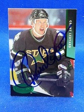 AUTOGRAPH AUTO Grant Ledyard 1993-94 Parkhurst #321