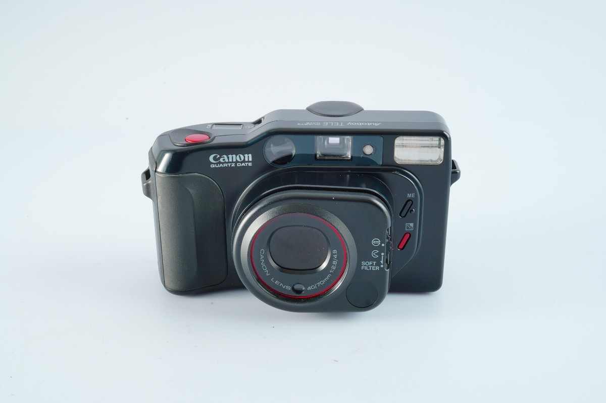 EX+5 Canon Autoboy TELE Quartz Date 35mm Point & Shoot Film