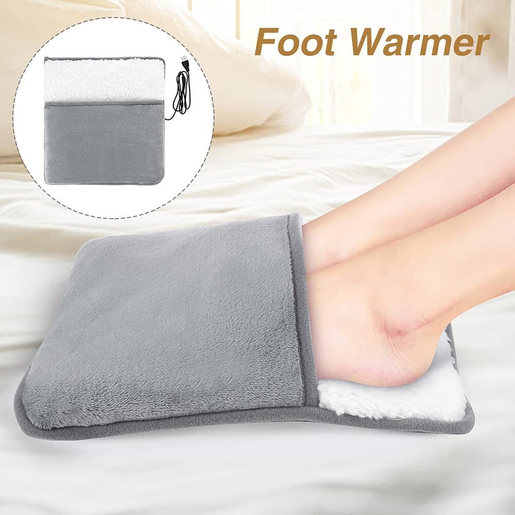 Electric Heating Pad Feet Warm Slippers Winter Hand / Foot Warmer