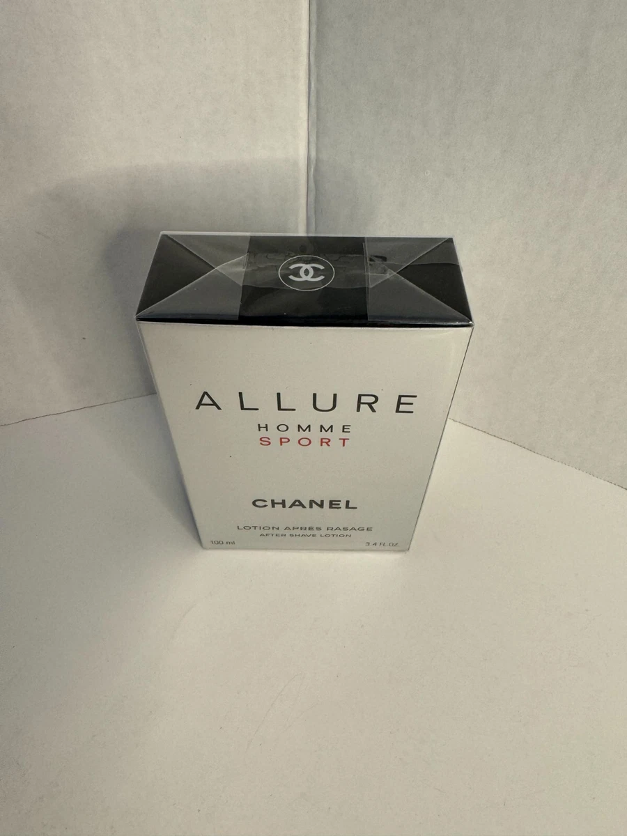 NEW❤CHANEL ALLURE HOMME SPORT AFTER SHAVE LOTION 3.4oz / 100ml NEW IN BOX  SEALED