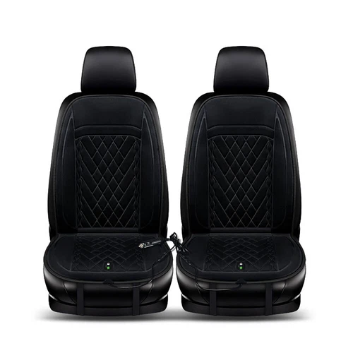 2 Piezas Cojín Calefactor Asiento Coche Cojín Calefactable con 12V para Calefacción Asiento Coche - Imagen 18 de 20