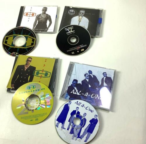CD Lot of 4 MC Hammer 2 Legit To Quit LP & Single Inside Out All 4 One  - Picture 1 of 10