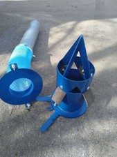 Dosing valve for big bags  quick-release flexible sleeve