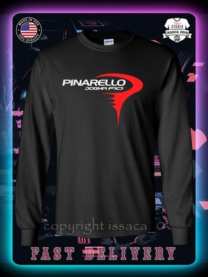 New Pinarello Dogma F10 Logo Men's Long Sleeve T-Shirt American issaca T-Shirt