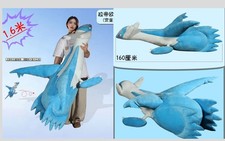 Latios 160cm Doll Plush Stuffed Soft Toy Huge Plushies Pillow Collectibles Gifts