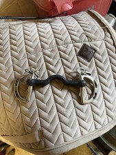 Kimblewick Horse Bit 5.5 Inch Rubber Covered Ported