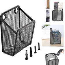 Remote Control Holder Wall Mount Media Organizer Storage Box