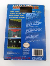 ghost 'n goblins - nintendo entertainment system - nes - pal  - buone