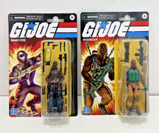 2020 G.I. Joe Retro Collection SANKE EYES & ROADBLOCK 3.75 Walmart Exclusive