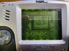 Sonic Jam Tiger  Game.com CIB Free Shipping US Seller