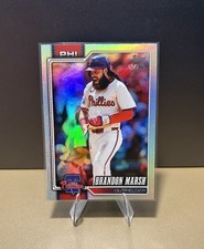 2026 Topps Series 1 Brandon Marsh #335 Rainbow Foil