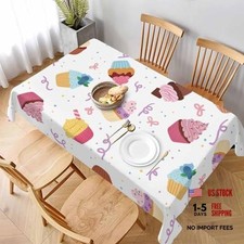 Little Delicious Rectangle Tablecloth 60x84 84" x 60" Cupcakes