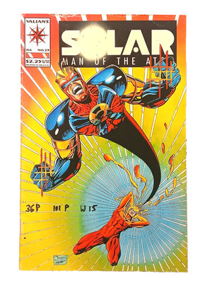 Solar Man of the Atom #23 Valiant Comics 1992 Pre Owned