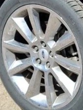 2009-2012 Flex OE Wheel 20x8 10 Spoke Bright Ford