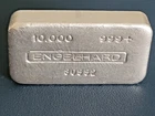 VINTAGE ENGELHARD 10oz 3rd SERIES 999 Wide Spacing Serial # Less Than 1000 Mint