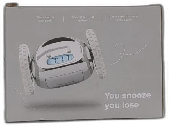 Clocky Extra Super Loud Alarm Clock For Heavy Sleepers Adults Kids Teens - Image 2 of 4