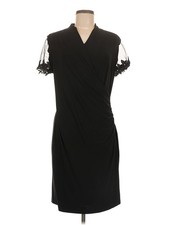Norma Kamali for Walmart Women Black Cocktail Dress L