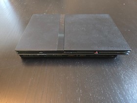Sony PlayStation 2 - Slim Home Console - Black CIB with inserts