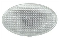 TYC Blinker Mit LampenträGer Weiß Seitlicher Einbau (18-5511-05-2)