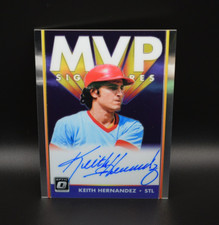 Keith Hernandez #MVP-KH - 2019 Panini Optic MVP Signatures Auto
