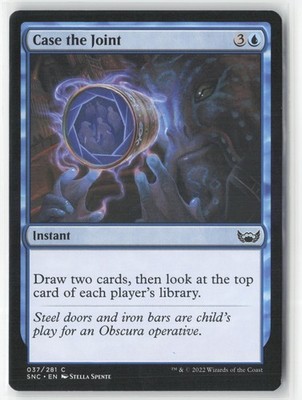 Case the Joint 37 Common Streets of New Capenna Magic: The Gathering Near Mint