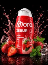 More Zerup Getränkesirup Infused Strawberry Mint Geschmack