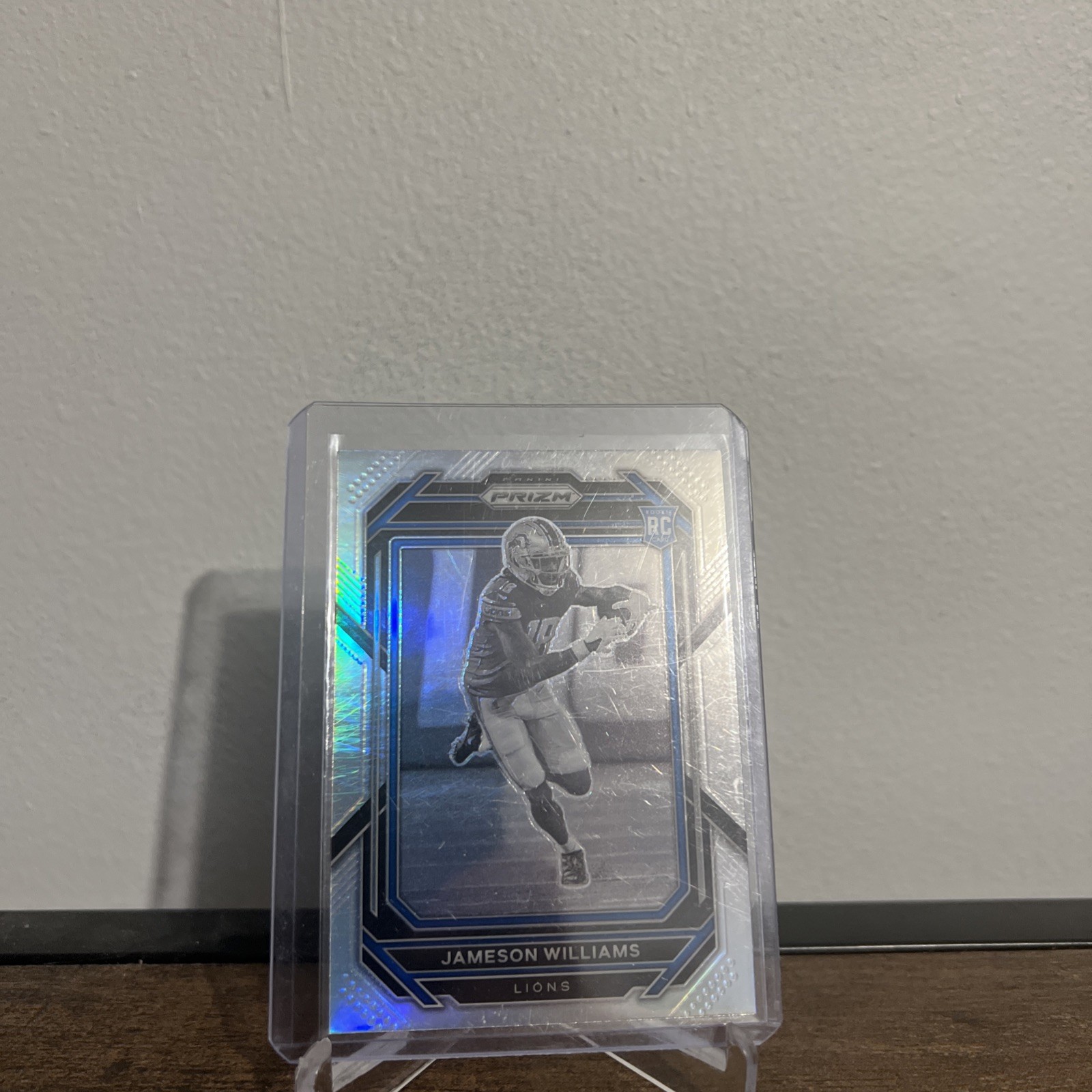 Jameson Williams 2022 Panini Prizm RC Negative Variation Silver SP #311 c263