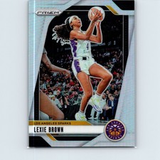 2024 Panini Prizm WNBA Lexie Brown #110 Silver Prizm Los Angeles Sparks