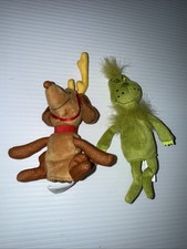Dr. Seuss The Grinch  Max The Dog Plush Puppet 6  