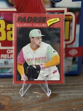 2026 Topps Heritage - Mason Miller [Red Border] #65 PADRES