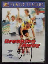 Breaking Away DVD w/ Insert Dennis Quaid, Daniel Stern 1979 Cycling Region 1 OOP