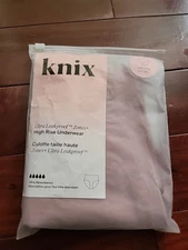 Knix Ultra Leakproof High Rise Underwear NEW size XXL Pink Rose Brief Panty