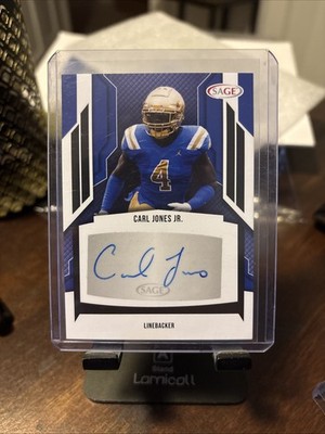 2024 SAGE HIT Low Series - Autographs Carl Jones Jr. #A-CJ3 (AU, RC)