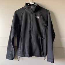 The North Face Jacket Womens Sz. XS Black Fleece Full Zip Outdoors Mock Neck