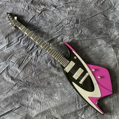 Whale Electric Guitar Maple Neck H-H Pickups 6 Strings Gold Hardware US Stock