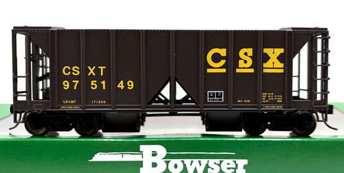 HO BOWSER 42798 70 TONELADAS COCHE DE LASTRE CON CARGA CSX CSXT # 975149 | Zustand: New