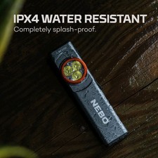 Compact Rechargeable Mini Flashlight 250 LM Storm Gray Pocket EDC Light