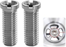 2 St&uuml;ck Hohlschraube Sp&uuml;le,Hohlschraube f&uuml;r Siebkorbventile,M12 x 25 mm Ed